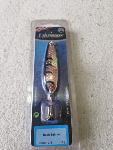 Solvkroken buch salmon spoon - salmon,