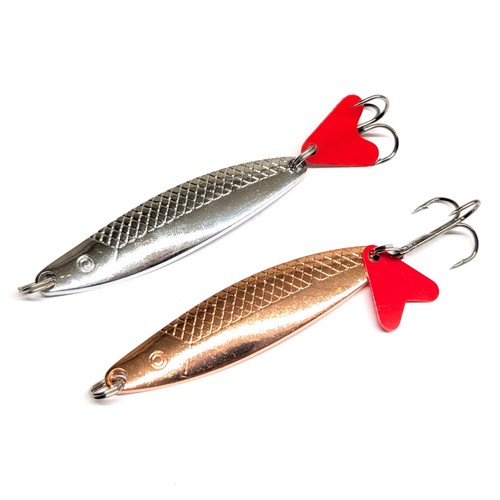 Salmon fishing spoon lures - fishing, 2