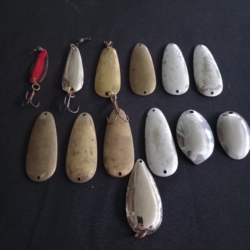 Salmon spoons copper - salmon,