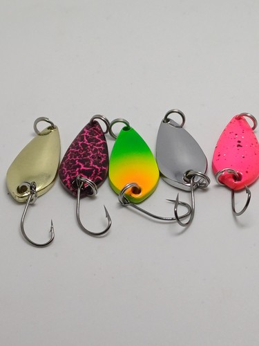 Set 1cm spoon lures - 3.1cm,
